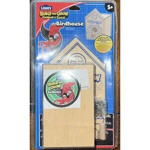 LOWE'S Build And Grow Birdhouse House Bird Boys Girls Ages 5+ New Sealed Gift